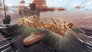 Can you BUILD A BRIDGE using only planks in Teardown?