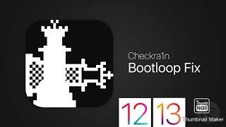 Bootloop/respring loop on fix without itunes or restore ios firmware!checkra1n jailbreak description