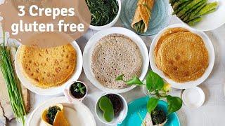 3 crepes salate senza glutine | Facilissime, velocissime