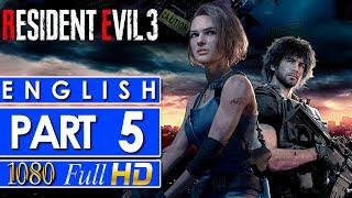 Resident Evil 3 Remake Gameplay Walkthrough Part 5  NO COMMENTARY