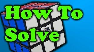 How to Solve a Rubik's Cube - Easy Method!!