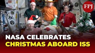 NASA Astronauts Sunita Williams, Butch Wilmore Celebrate Christmas Aboard ISS