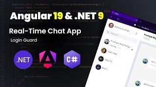 Angular 19 & .NET 9: Real-Time Chat App with User Details & Login Guard