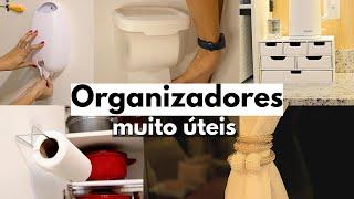 ORGANIZADORES MUITO ÚTEIS PARA A CASA TODA