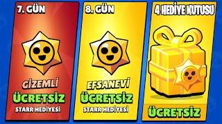 FLAŞ HABER  TÜM OYUNCULARA ÜCRETSİZ YENİ EFSANEVİ STARR HEDİYESİ , HEDİYE KUTULARI - Brawl Stars