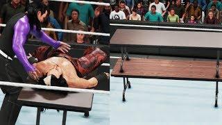 WWE 2K19 Tutorial - How To Lay Your Opponent On A Table & How To Stack 2 Tables | PS4/XB1