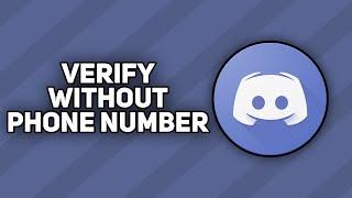 How To Verify Discord Without Phone Number | 2023 Easy