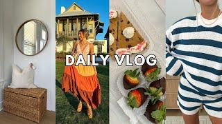 DAILY VLOG: house updates, free people haul, valentines day