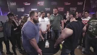 Synthol Kid vs Russian Slap Champion || Knockout