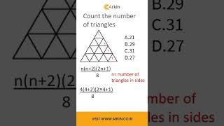 Find the number of triangles in five seconds.#NID #NIFT #CEPT #CEED #UCEED #NATA #NIDCOACHING