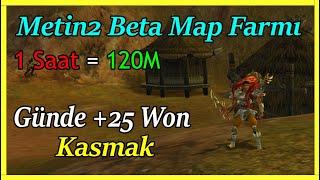 Map Farmı İle Günde 25W Kasma I Sınırsız Para Kasma Yöntemi !! I Metin2 TR Sıfırdan Ruby #24 I TOBA