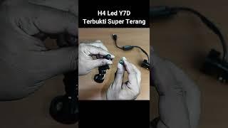 Lampu LED Projie Mini H4 Motor Mobil Super Terang Plus Fan