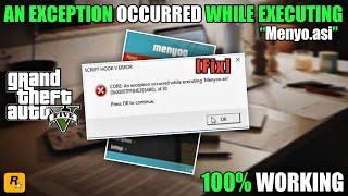 GTA V ERROR [FIX] - SCRIPT HOOK V CORE : AN EXCEPTION OCCURRED WHILE EXECUTING