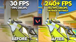 How to BOOST FPS in VALORANT & FIX Lag And FPS Drops (Low End PC)