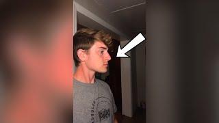 HOW TO GET A JAWLINE INSTANTLY  - #shorts