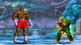 Sagat vs Mr Karate | MUGEN 1vs1