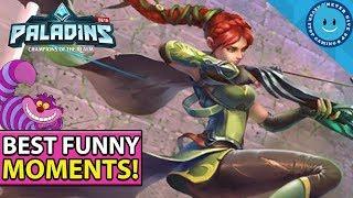 ADVENTURES IN PALADINS! JUST BREATHE CASSIE SCARES ME! (Paladins Funny Moments) - Part 2