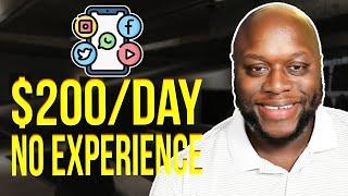 How To Make Money With Social Media 2022 ($200/Day On Social Media)