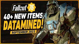 Over 40 NEW Datamined Items Coming to Fallout 76!