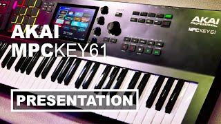 Akai MPC Key 61 - First Look - Sonic LAB Presentation