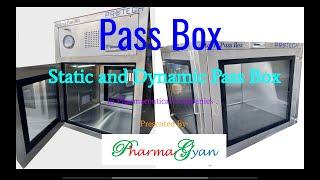 Pass Box in Pharmaceutical companies