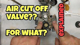 Air cut off valve explained
