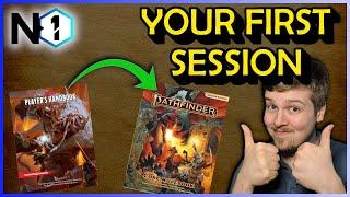 What to expect from your FIRST Pathfinder 2e Session - Tips