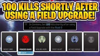 How To Get 100 KILLS AFTER USING FIELD UPGRADE FAST in MW3 Zombies!