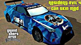 Gta sa - Resident evil 4 car skin mod on android