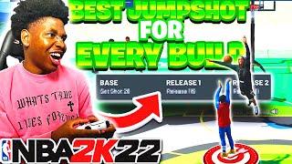 *NEW* BEST JUMPSHOTS For EVERY BUILD IN SEASON 5 NBA 2K22 NEXT GEN! FASTEST GREEN JUMPSHOTS ON 2K22!