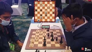 Pragg is a genius - CONFIRMED! | Praggnanandhaa vs Pranav Anand | Asian Continental 2022