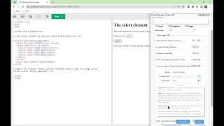 NoCoding Data Scraper - How to use Dropdown Select to select the first matched option