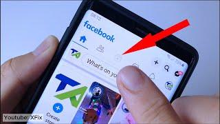 How to Hide Reels icon on Facebook App