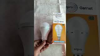 wipro Emergency Bulb#wipro #shorts #electrical #make in india #Led bulb#Brightness #youtube