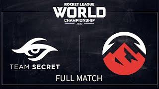 Secret vs ELV | RLCS 22-23: World Championship | 6 August 2023