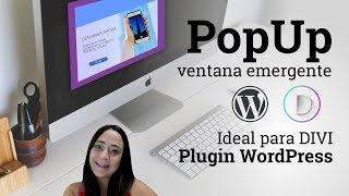 Plugin para ventanas emergentes wordpress | Popup Divi