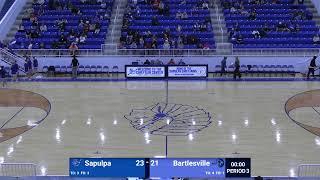 Sapulpa Varsity Basketball vs. Bartlesville