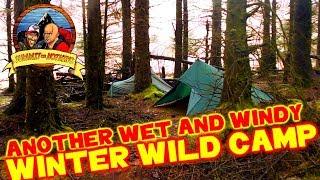 Another WET and WINDY DARTMOOR WILD CAMP - Bellever Tor