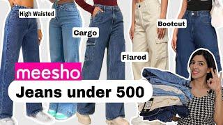 MEESHO Jeans Haul under 300  | Meesho High Waist Jeans Haul #meesho #meeshohaul #Jeans #haul