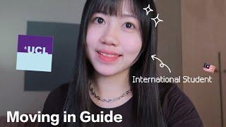 London Uni Vlog | UCL moving in guide