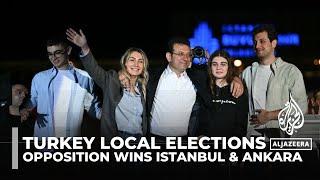 Turkey’s opposition claims victory in Istanbul & Ankara in a blow to Erdogan