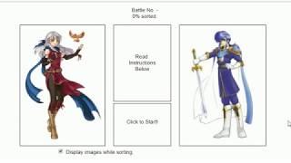 Ranking FE8 Characters with the FE Character Sorter!