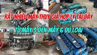 Bán Động Cơ Từ 3 Máy— 6 Máy Thuỷ Đủ Loại Mitsubishi Yanmar Isuzu Yamaha 0923,5555,97 Tâm| Tâm Vlog