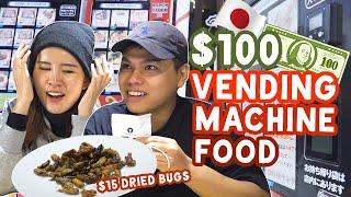 Trying $100 Worth Of Vending Machine Food! | Exploring Japan