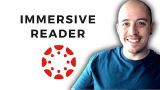 How to use the immersive reader in Canvas | Student Perspective