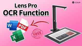 How To Use Lens Pro OCR Function To Convert Scanned Files