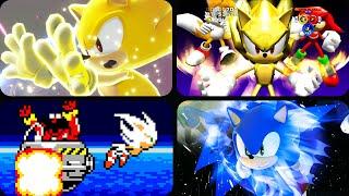 Evolution of Final Attacks in Sonic games ⁴ᴷ (1991 - 2022)