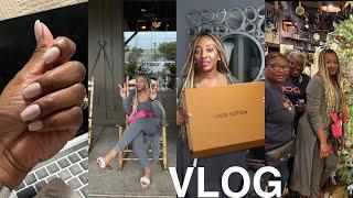 VLOG: NEW FALL BAG | CHURCH OUTTING @ CRACKER BARREL |TARGET & SEPHORA RUN | NEW NAIL COLOR