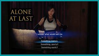 Final Fantasy VII Remake Alone at Last Side Mission - Cloud Chooses Tifa's Dress