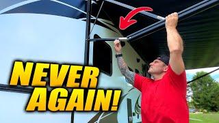 5 Things to NEVER Do in Your RV  1 Thing Everybody SHOULD!